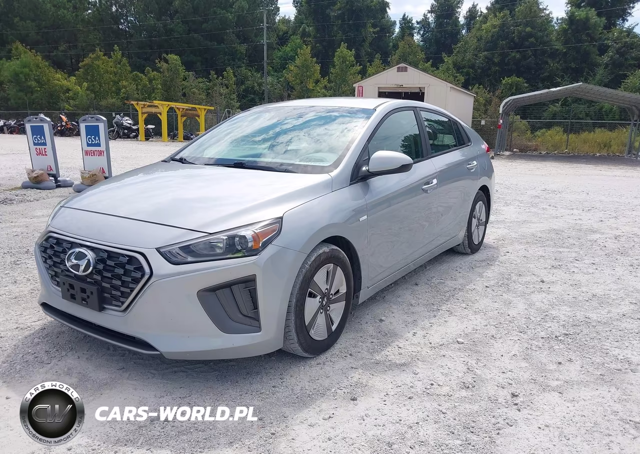 2020 Hyundai Ioniq Hybrid Blue VIN:KMHC65LC9LU219093 - 2