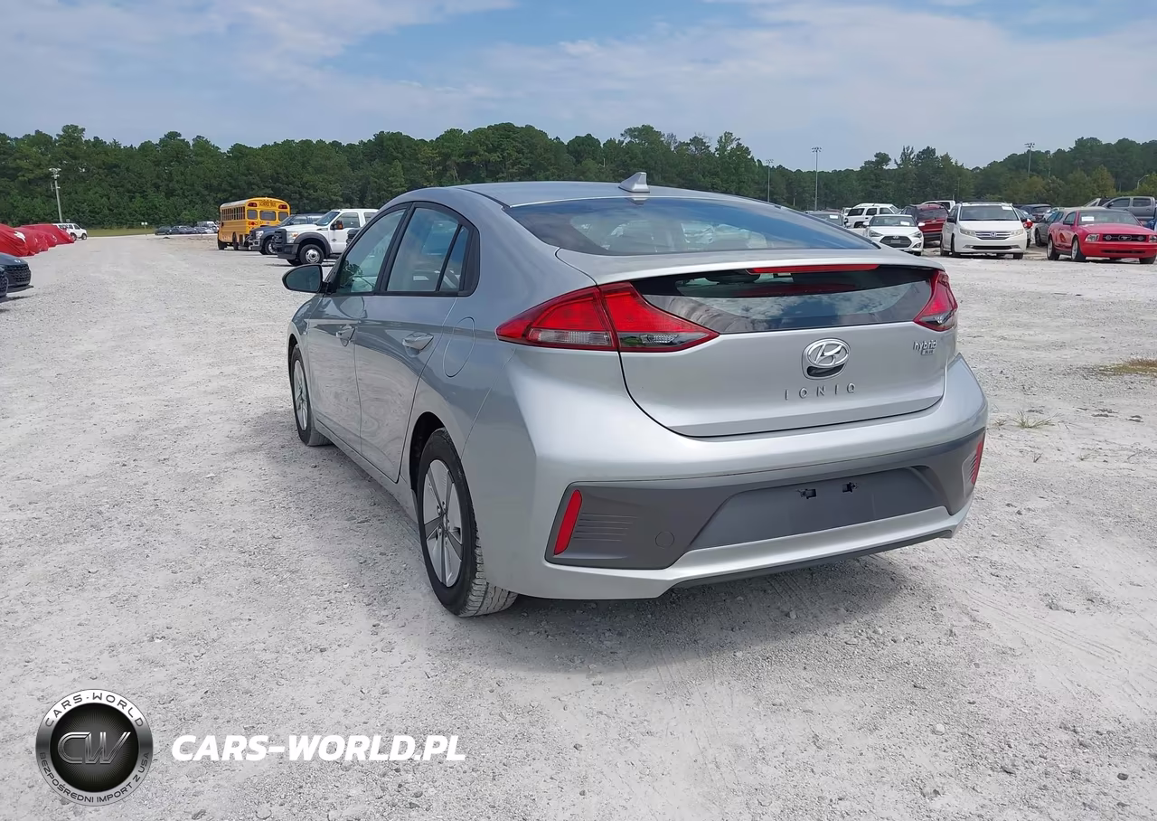2020 Hyundai Ioniq Hybrid Blue VIN:KMHC65LC9LU219093 - 3