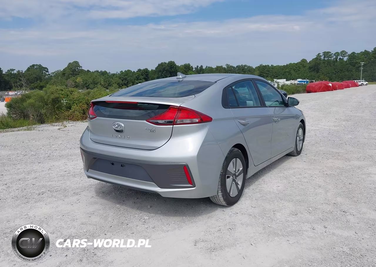 2020 Hyundai Ioniq Hybrid Blue VIN:KMHC65LC9LU219093 - 4
