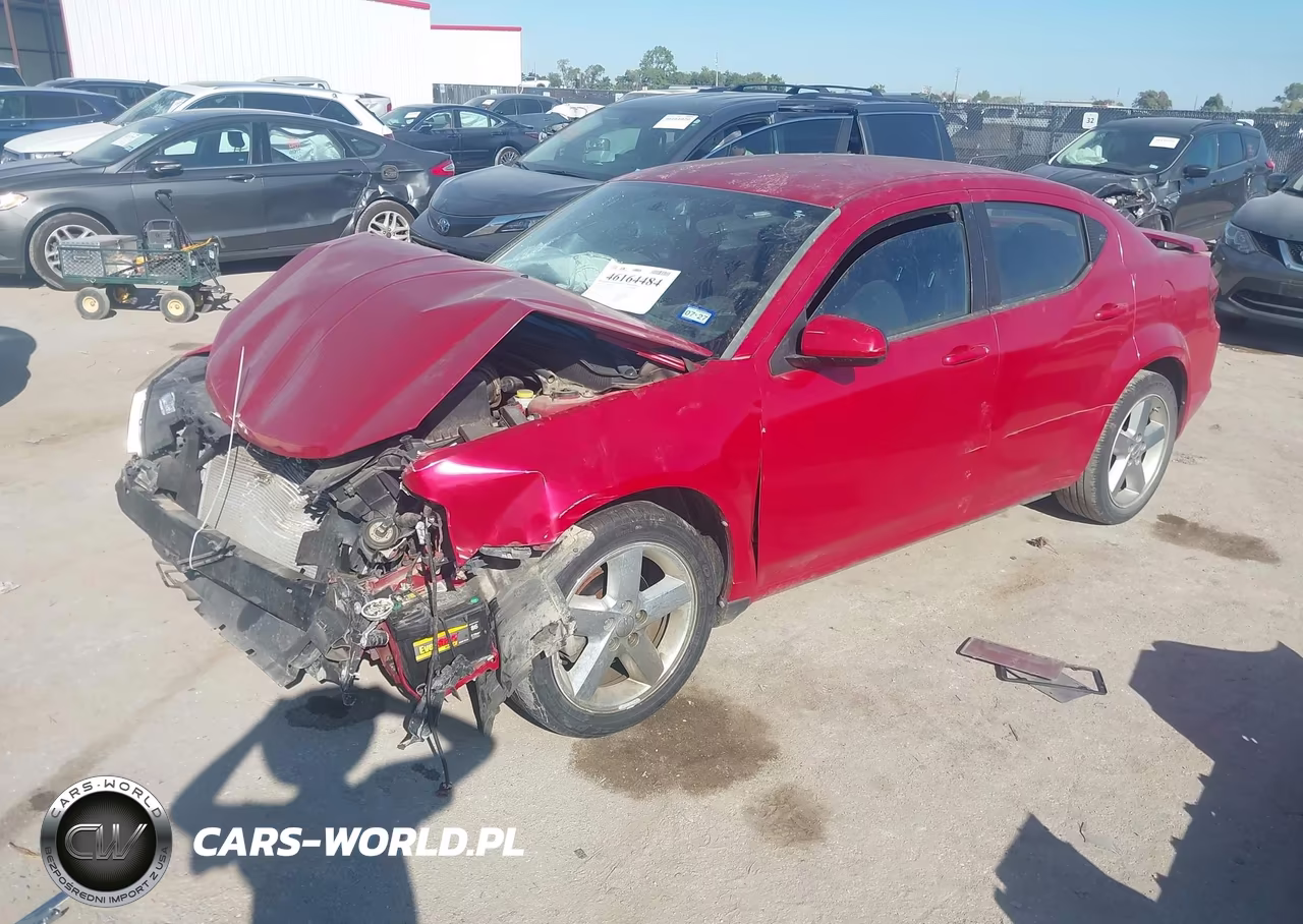 2013 Dodge Avenger Sxt VIN:1C3CDZCGXDN548437 - 2