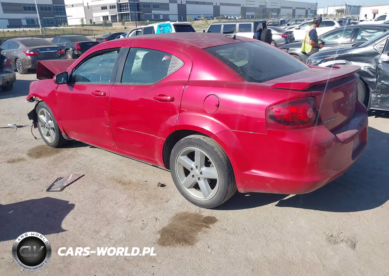 2013 Dodge Avenger Sxt VIN:1C3CDZCGXDN548437 - 3