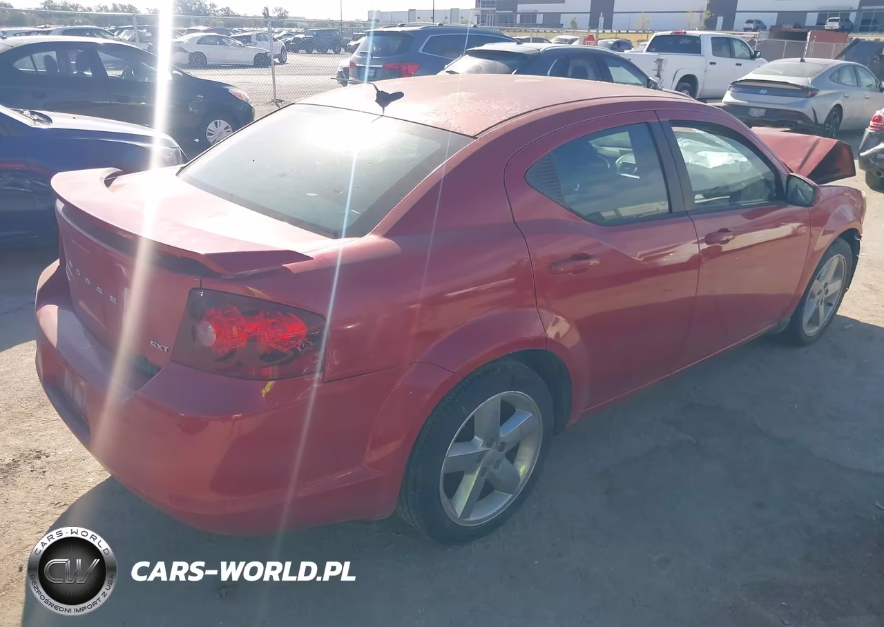 2013 Dodge Avenger Sxt VIN:1C3CDZCGXDN548437 - 4