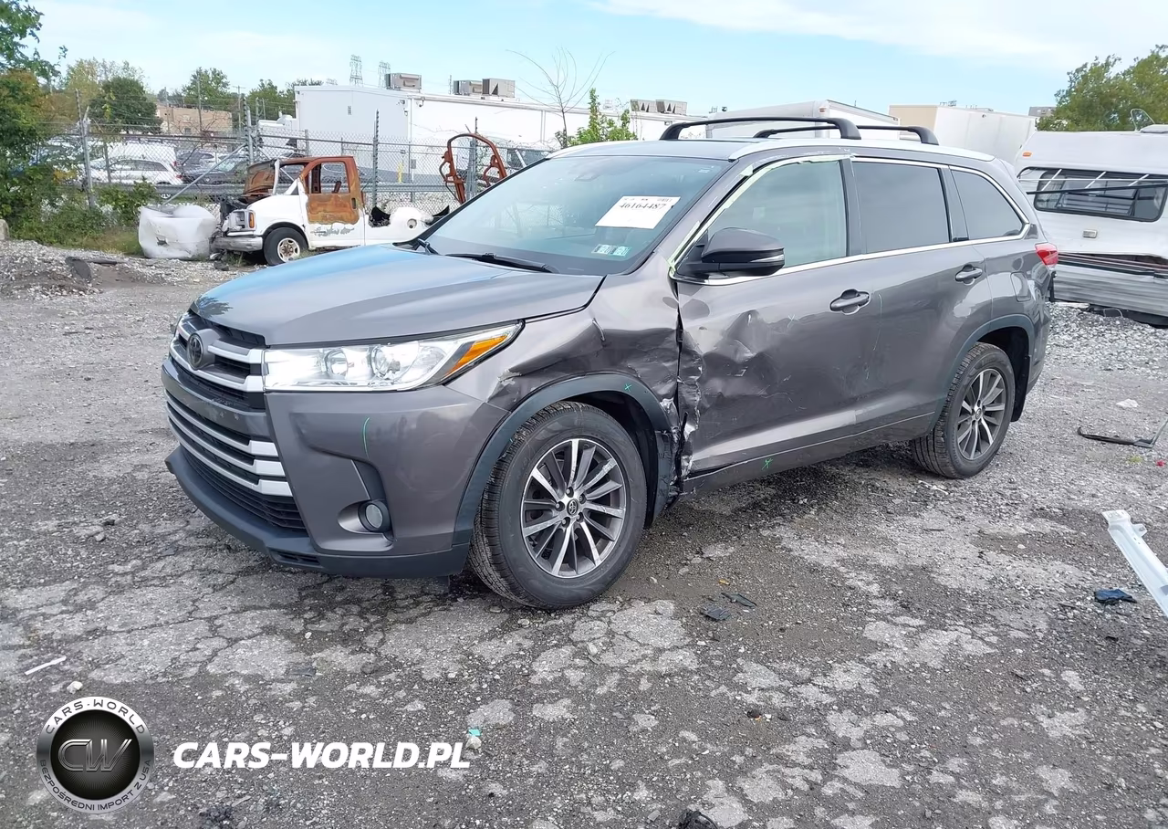 2017 Toyota Highlander Xle VIN:5TDJZRFHXHS483467 - 2