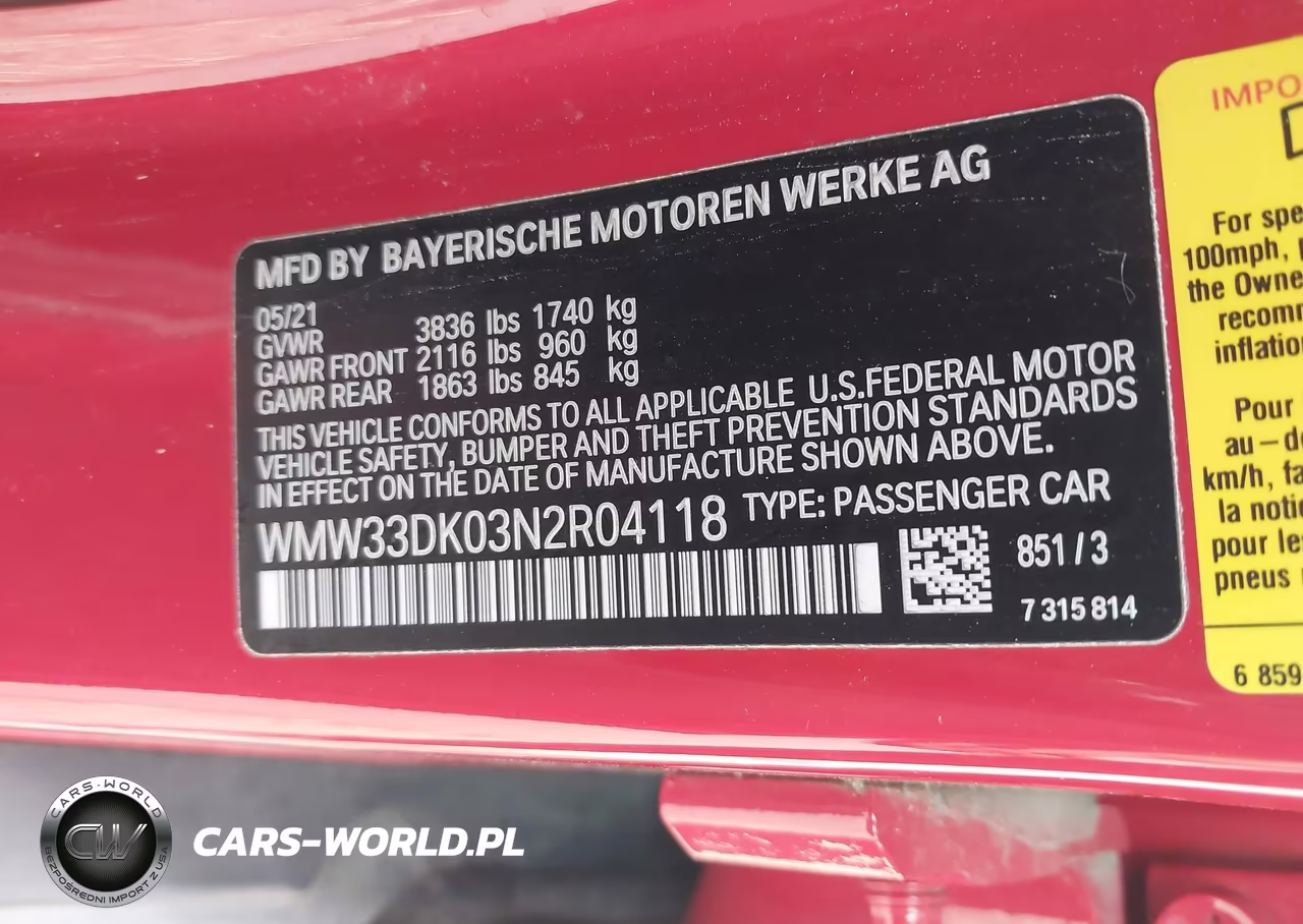2022 Mini Hardtop Oxford Edition VIN:WMW33DK03N2R04118 - 9