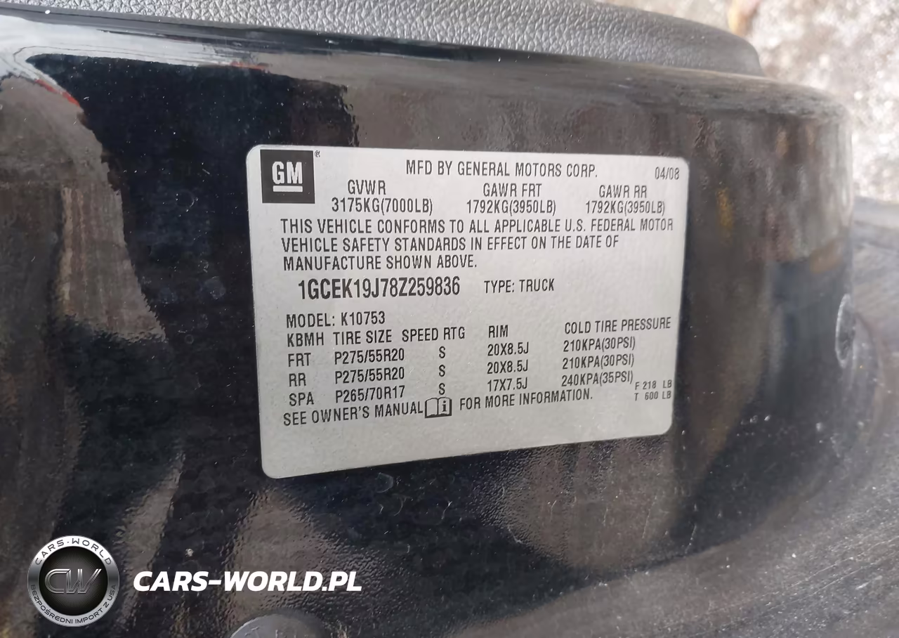 2008 Chevrolet Silverado 1500 Lt1 VIN:1GCEK19J78Z259836 - 9