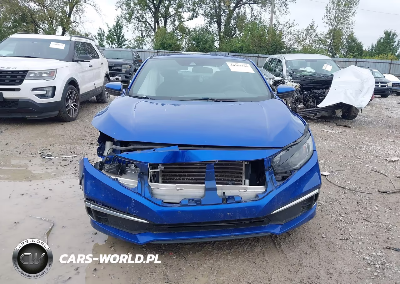 2019 Honda Civic Lx VIN:2HGFC4B63KH310556 - 13