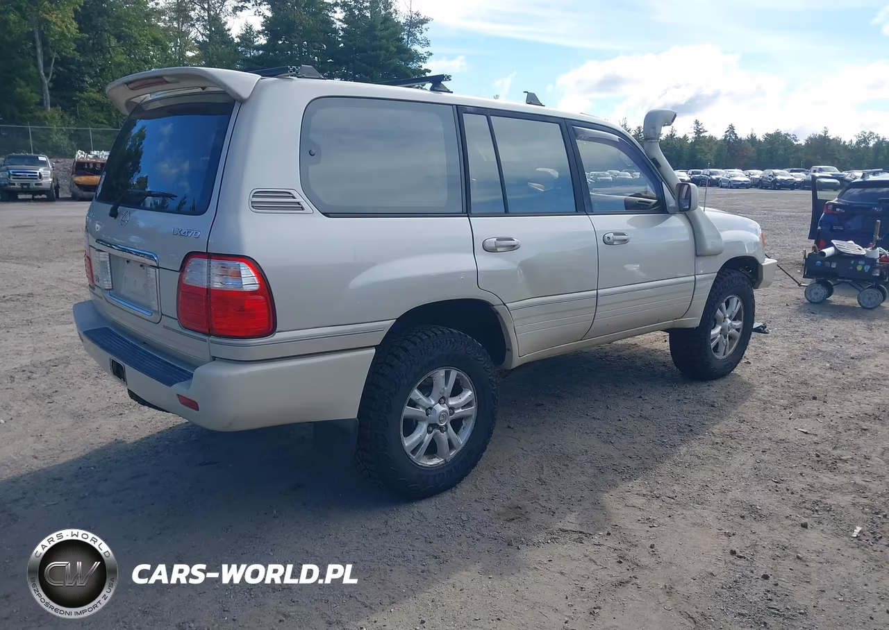 2003 Lexus Lx 470 VIN:JTJHT00W033527373 - 4