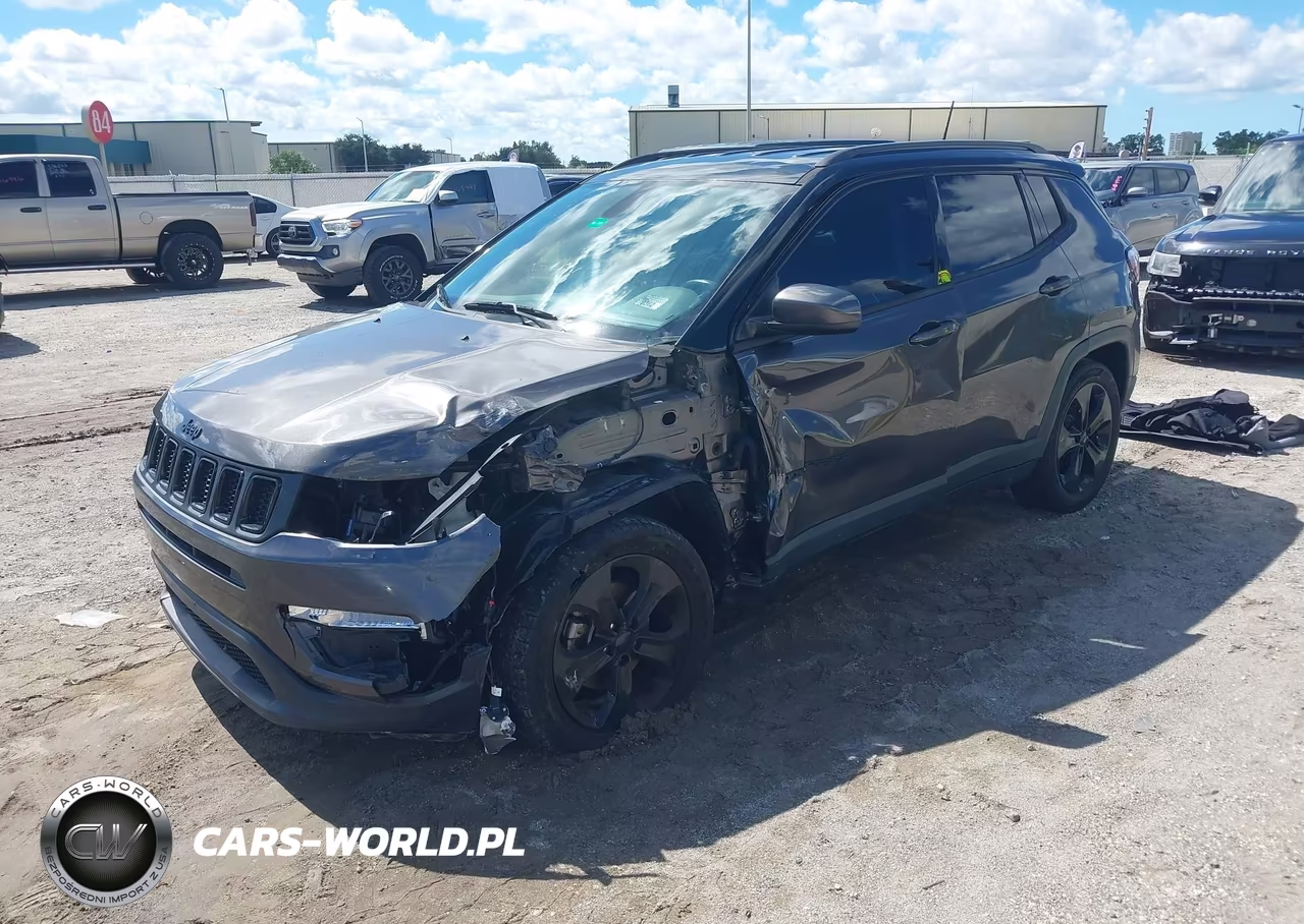 2020 Jeep Compass Altitude Fwd VIN:3C4NJCBB9LT102553 - 2