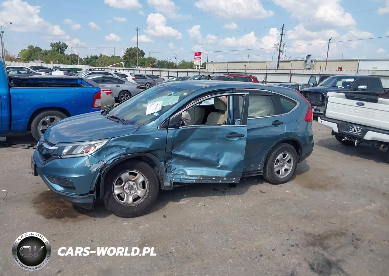 2015 Honda Cr-V Lx VIN:5J6RM4H31FL011849 - 14