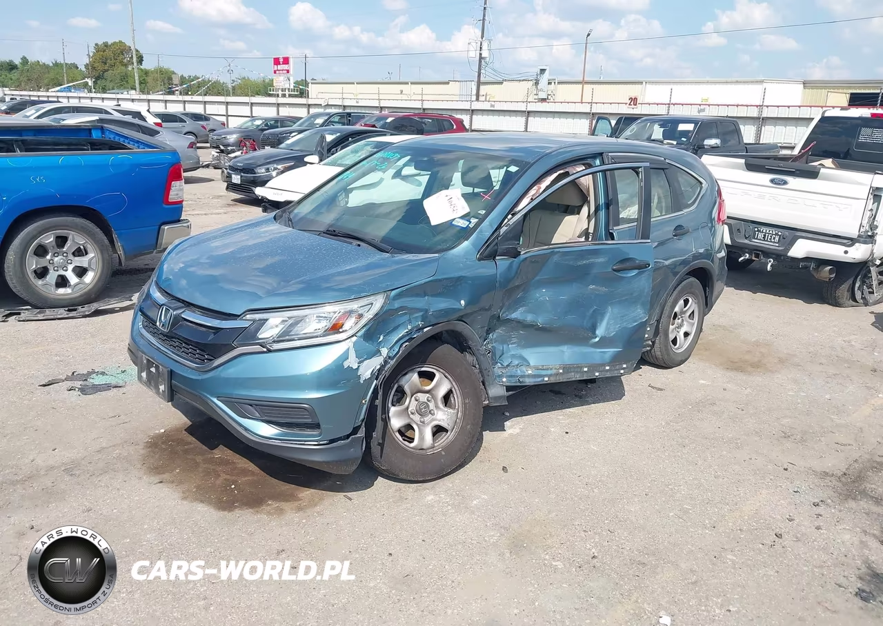 2015 Honda Cr-V Lx VIN:5J6RM4H31FL011849 - 2