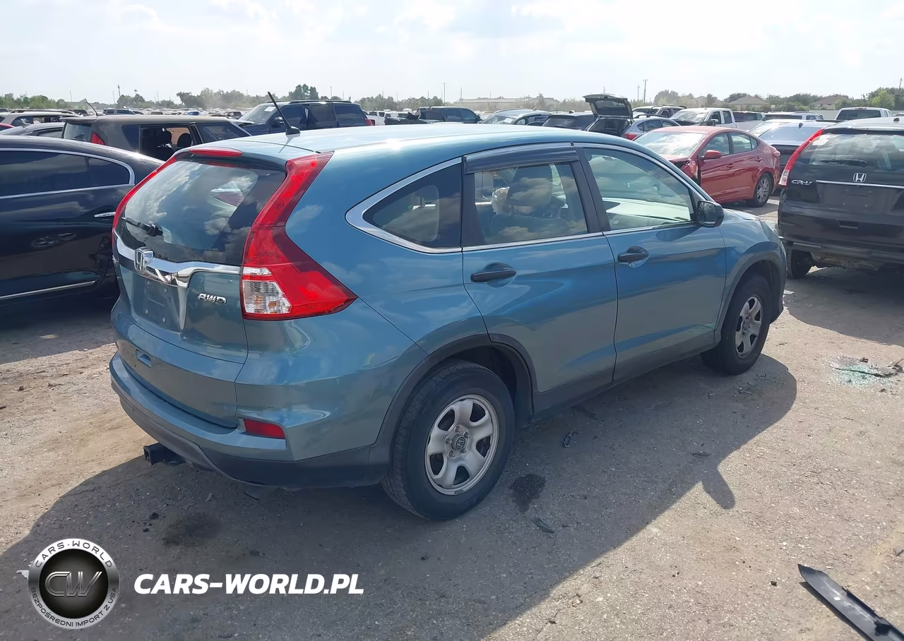 2015 Honda Cr-V Lx VIN:5J6RM4H31FL011849 - 4