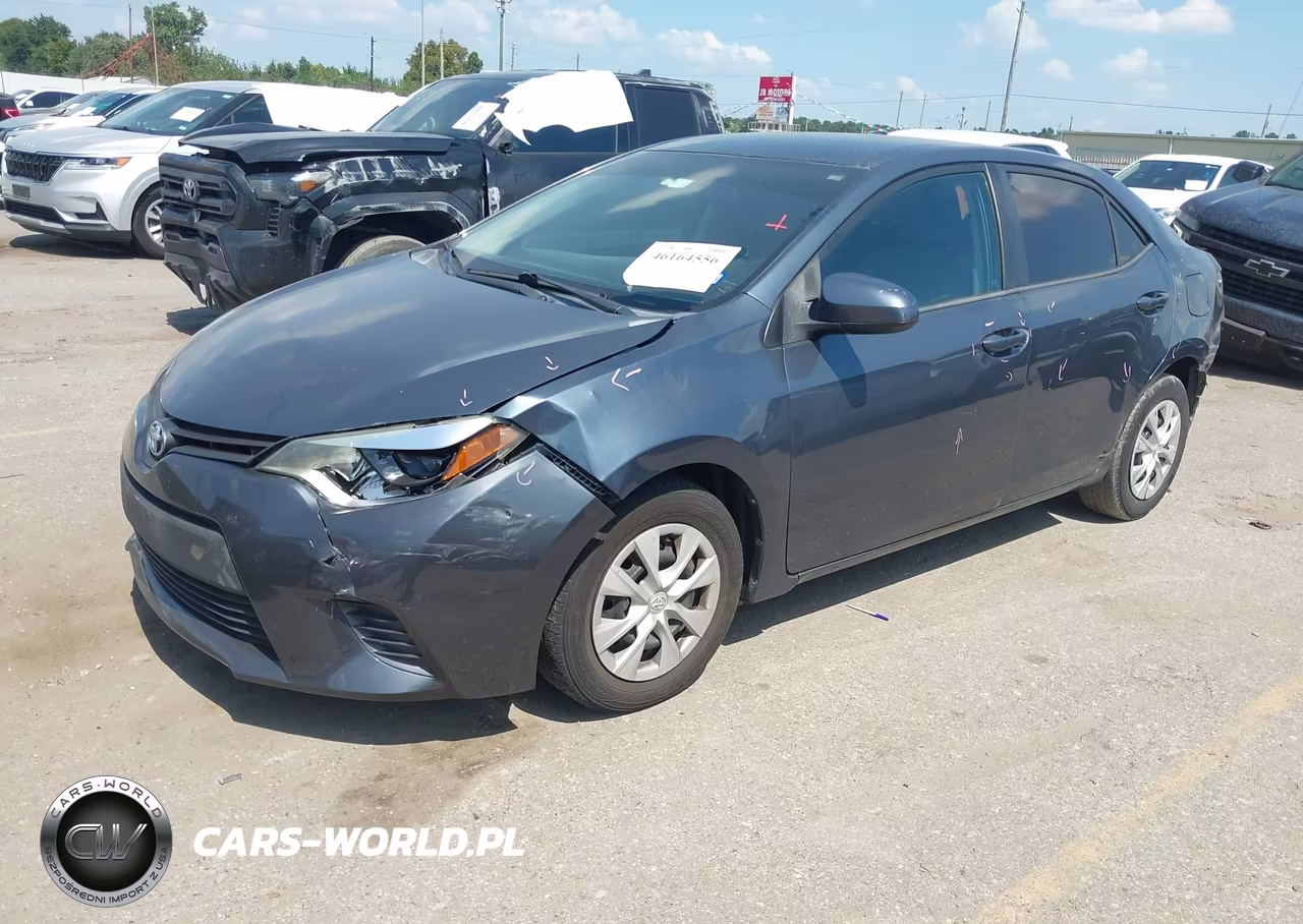 2015 Toyota Corolla L VIN:2T1BURHEXFC289288 - 2