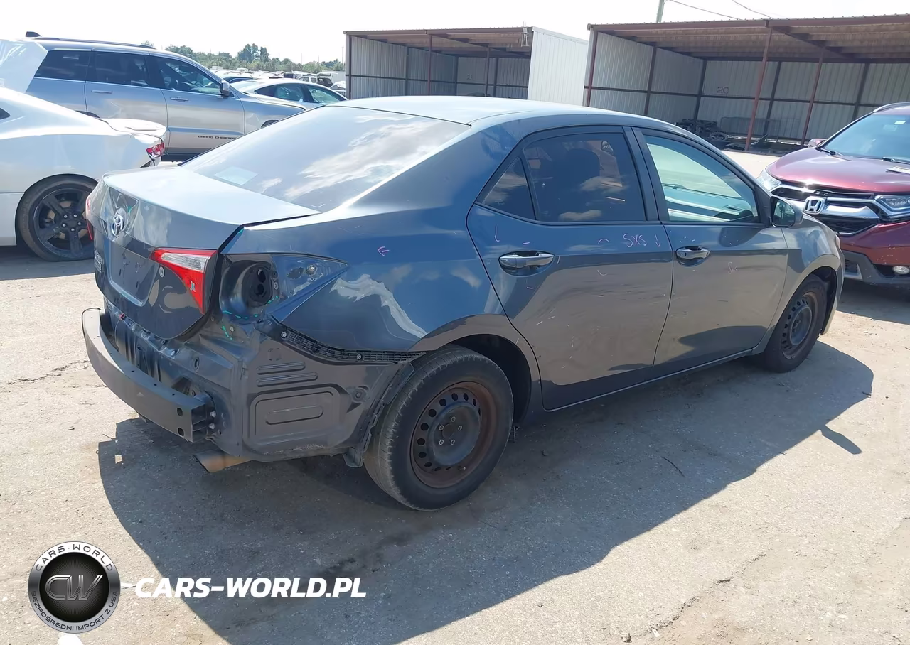 2015 Toyota Corolla L VIN:2T1BURHEXFC289288 - 4