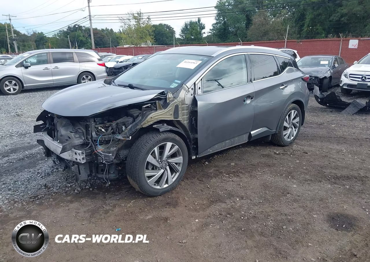 2019 Nissan Murano Sl VIN:5N1AZ2MS5KN156506 - 2