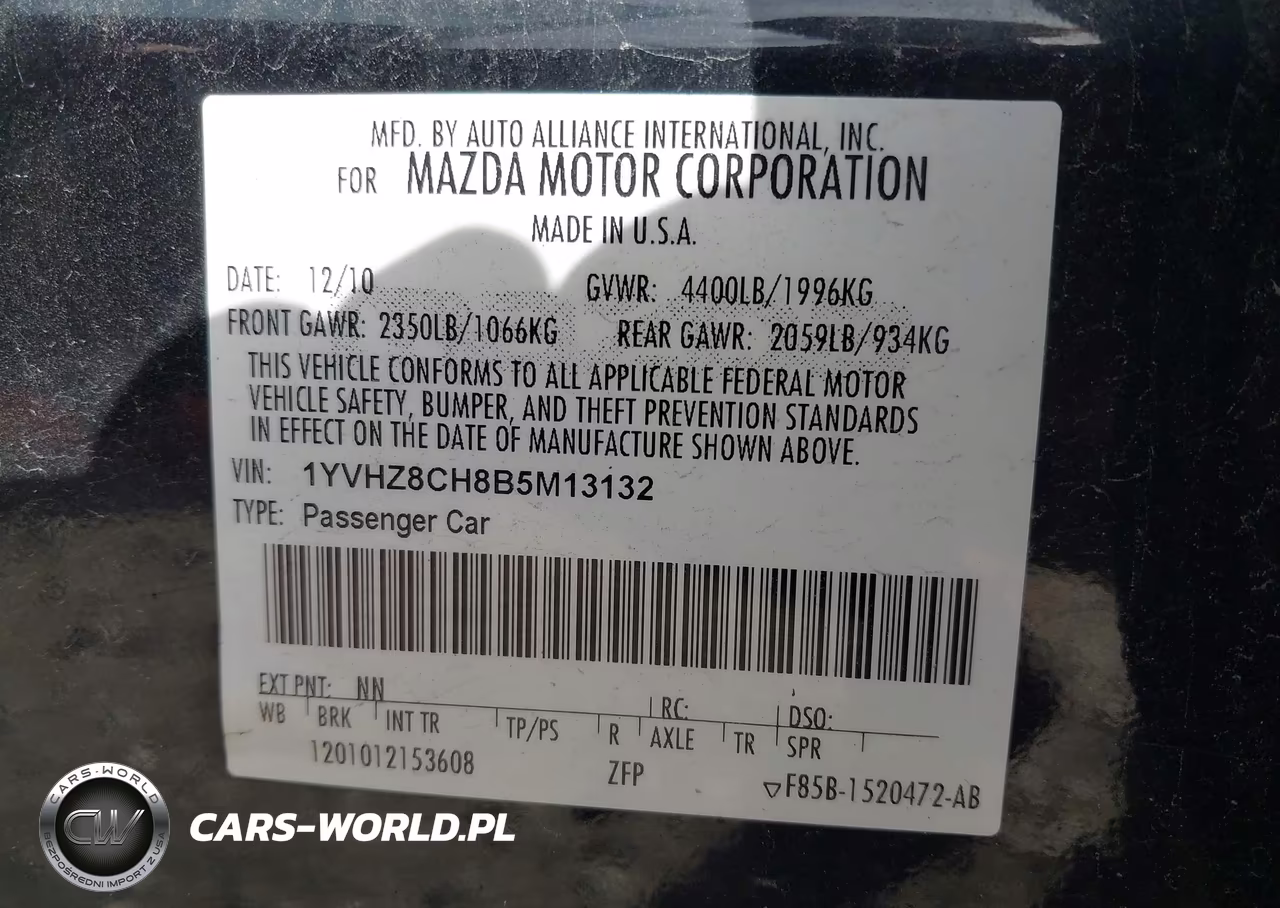 2011 Mazda Mazda6 I Grand Touring VIN:1YVHZ8CH8B5M13132 - 9
