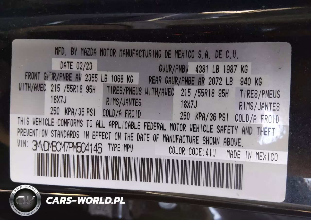 2023 Mazda Cx-30 2.5 S Preferred VIN:3MVDMBCM7PM504146 - 9