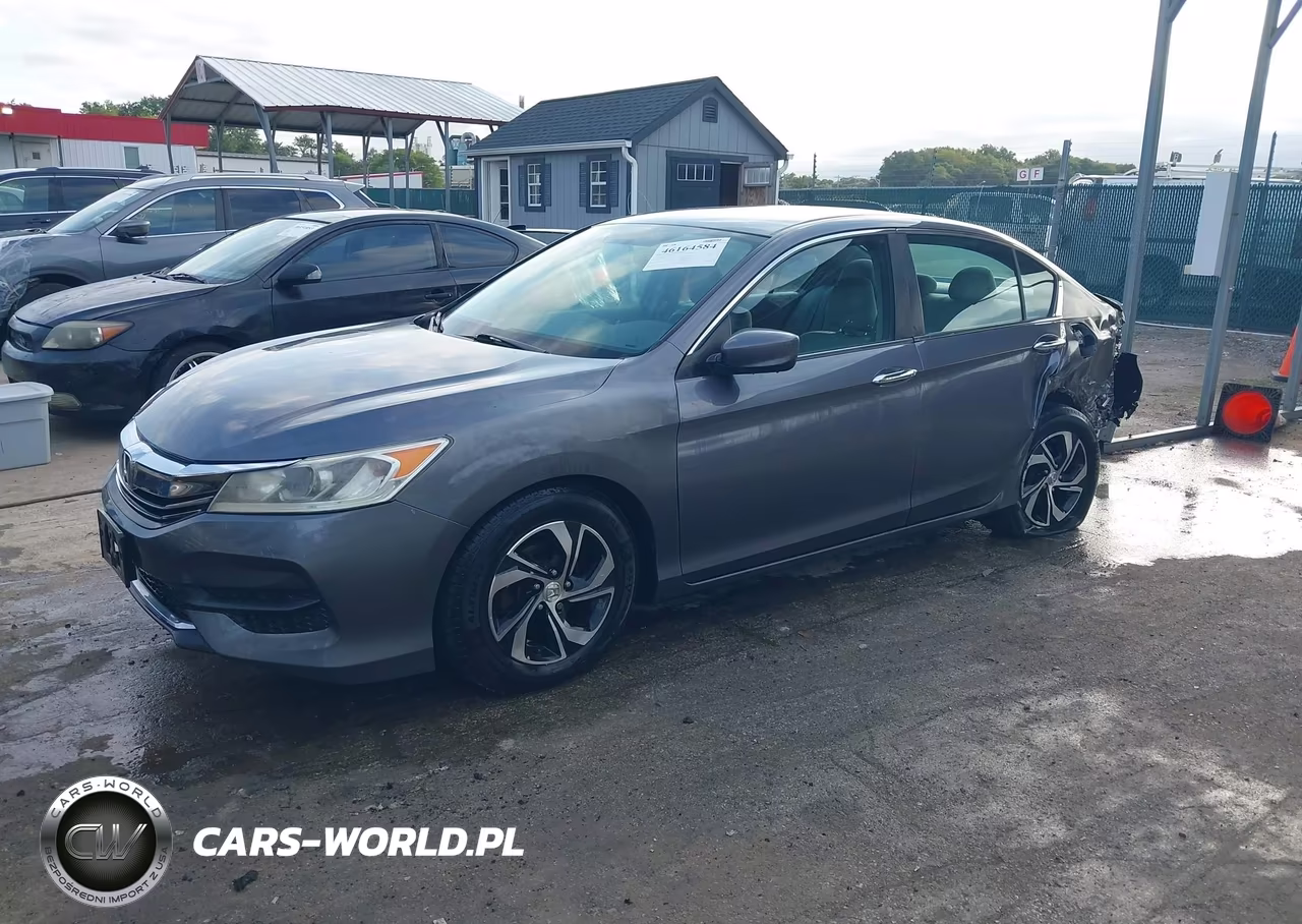 2016 Honda Accord Lx VIN:1HGCR2F39GA055147 - 2
