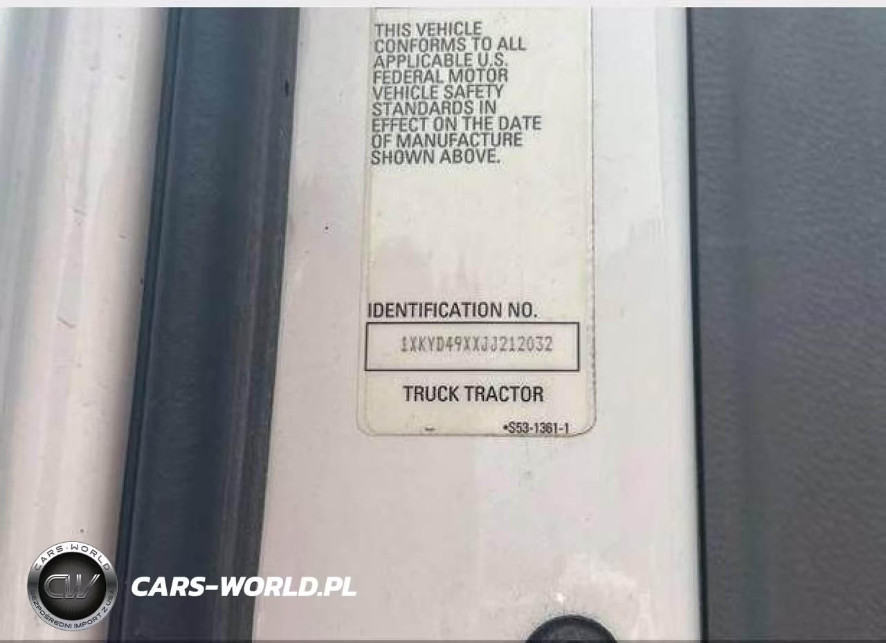 2018 Kenworth T680 VIN:1XKYD49XXJJ212032 - 7