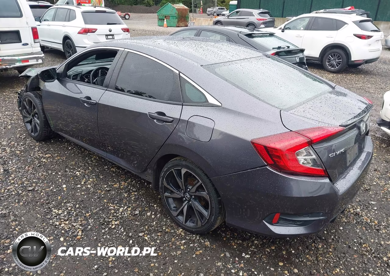 2019 Honda Civic Sport VIN:2HGFC2F86KH540611 - 3