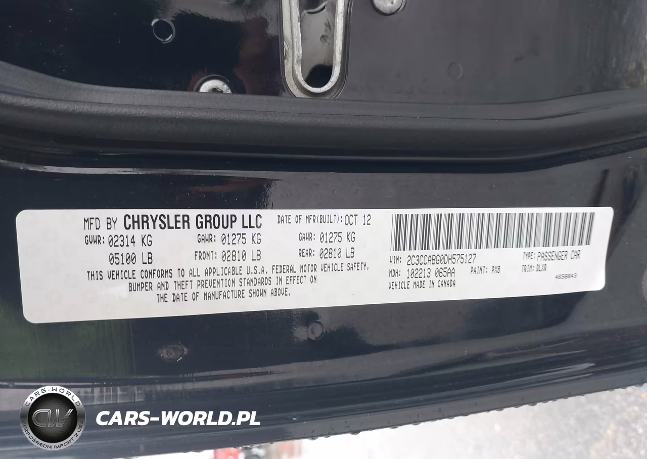 2013 Chrysler 300 300S VIN:2C3CCABG0DH575127 - 9