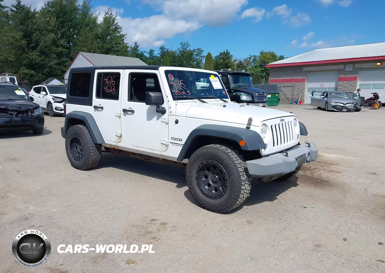 2014 Jeep Wrangler Unlimited Sport VIN:1C4BJWDG3EL194674 - 1