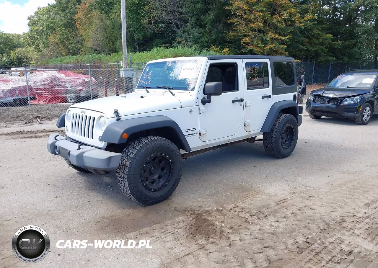 2014 Jeep Wrangler Unlimited Sport VIN:1C4BJWDG3EL194674 - 2