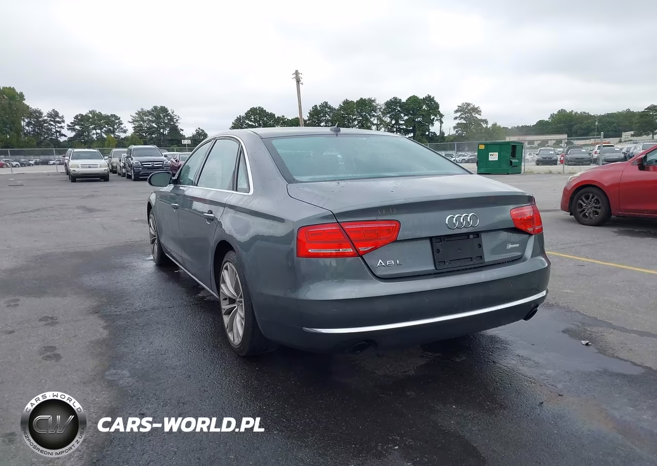 2014 Audi A8 L 3.0T VIN:WAURGAFD2EN013021 - 3