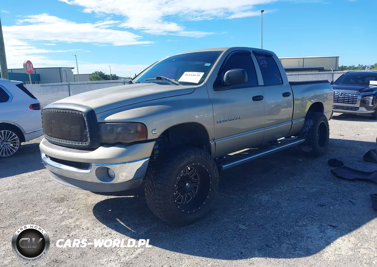 2003 Dodge Ram 2500 Slt-Laramie-St VIN:3D7KU28633G761189 - 2