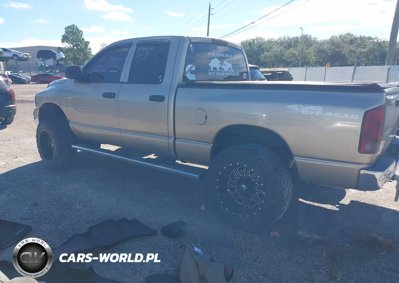 2003 Dodge Ram 2500 Slt-Laramie-St VIN:3D7KU28633G761189 - 3