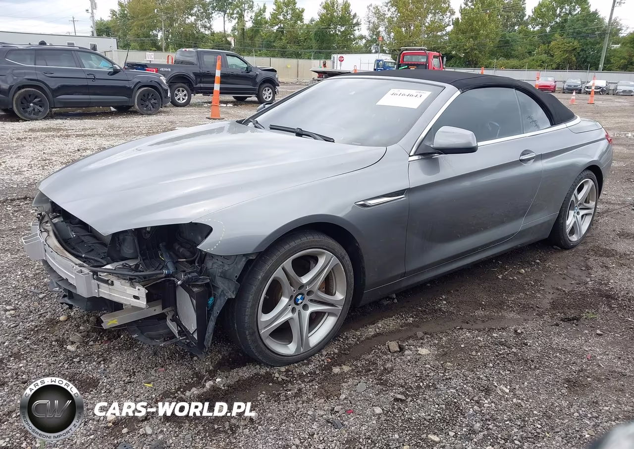 2012 BMW 650I VIN:WBALZ3C57CDL71419 - 2