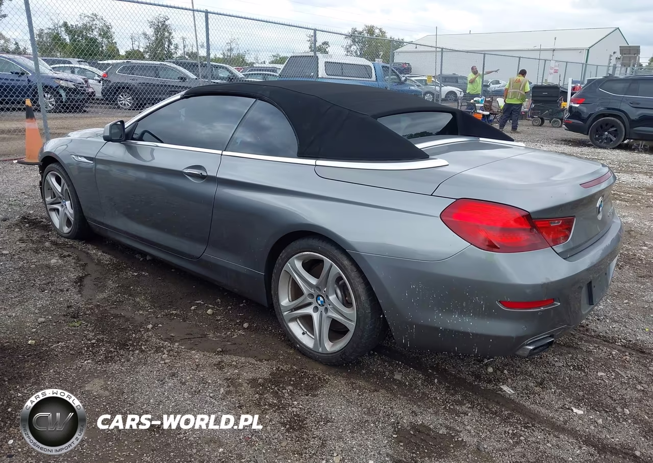 2012 BMW 650I VIN:WBALZ3C57CDL71419 - 3