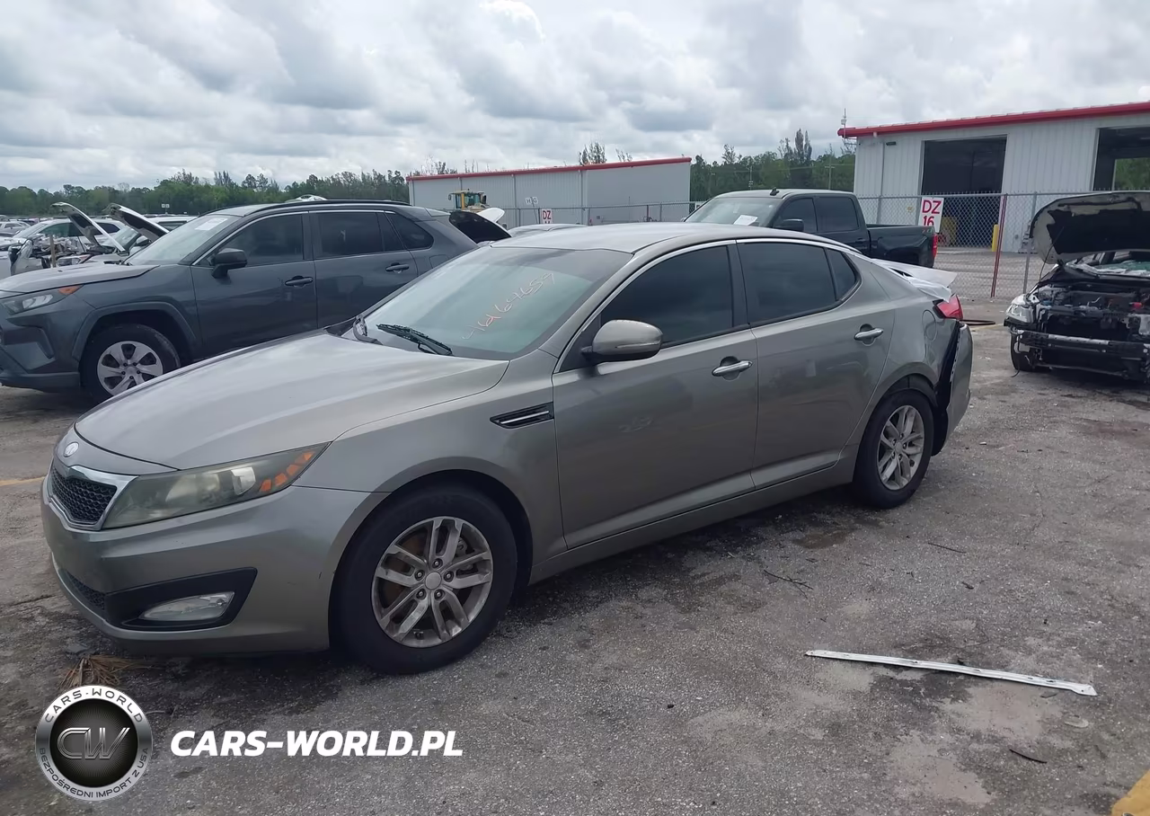 2013 Kia Optima Lx VIN:5XXGM4A75DG185916 - 2