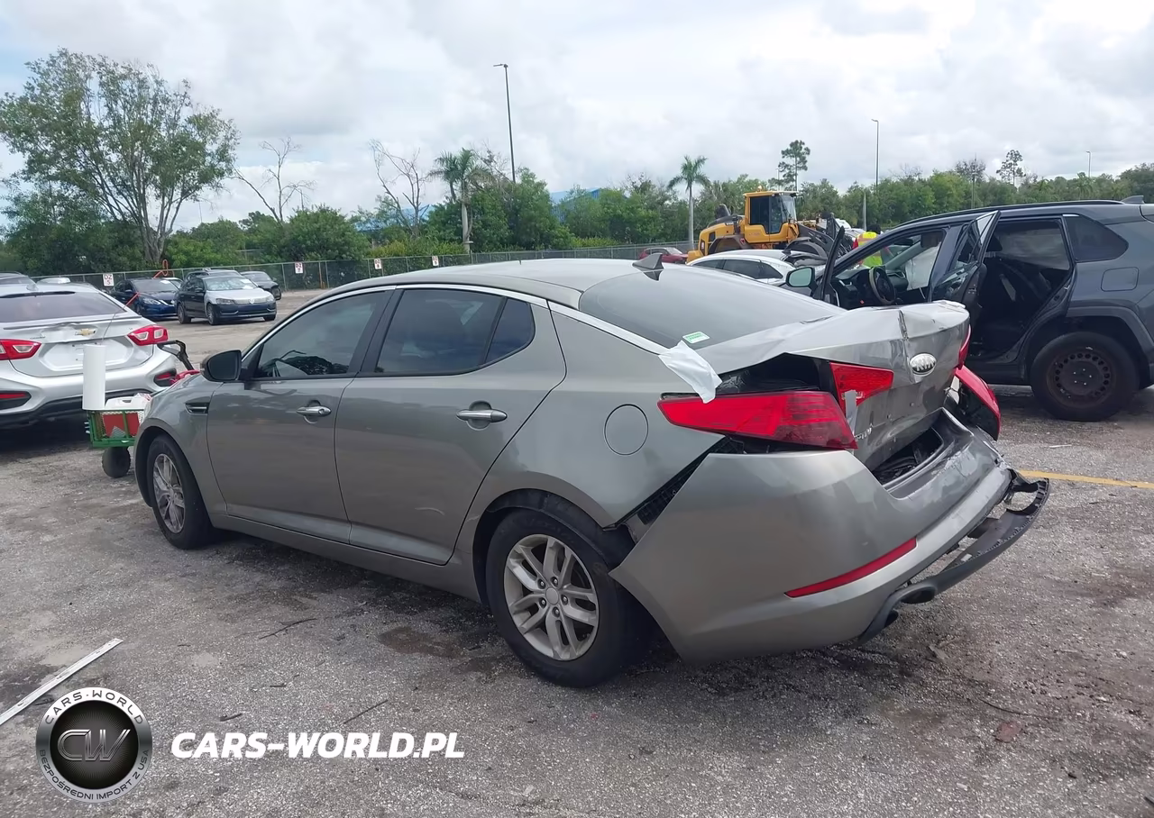 2013 Kia Optima Lx VIN:5XXGM4A75DG185916 - 3