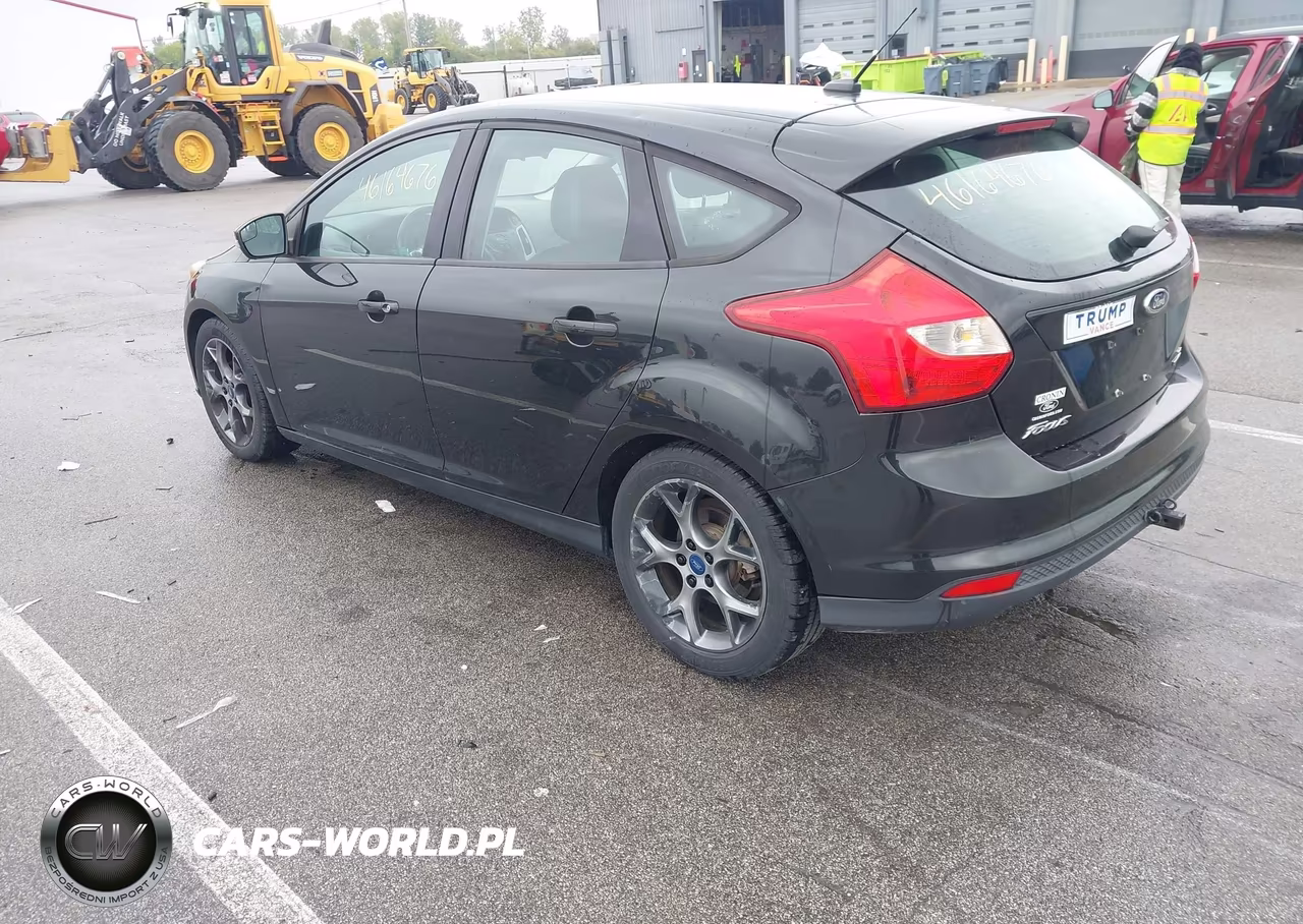 2014 Ford Focus Se VIN:1FADP3K20EL161067 - 3