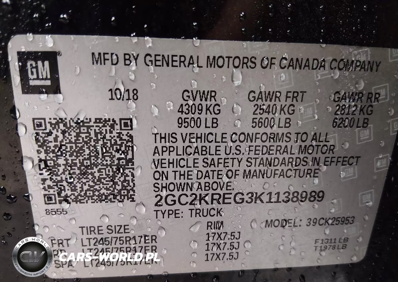 2019 Chevrolet Silverado 2500Hd Wt VIN:2GC2KREG3K1138989 - 9