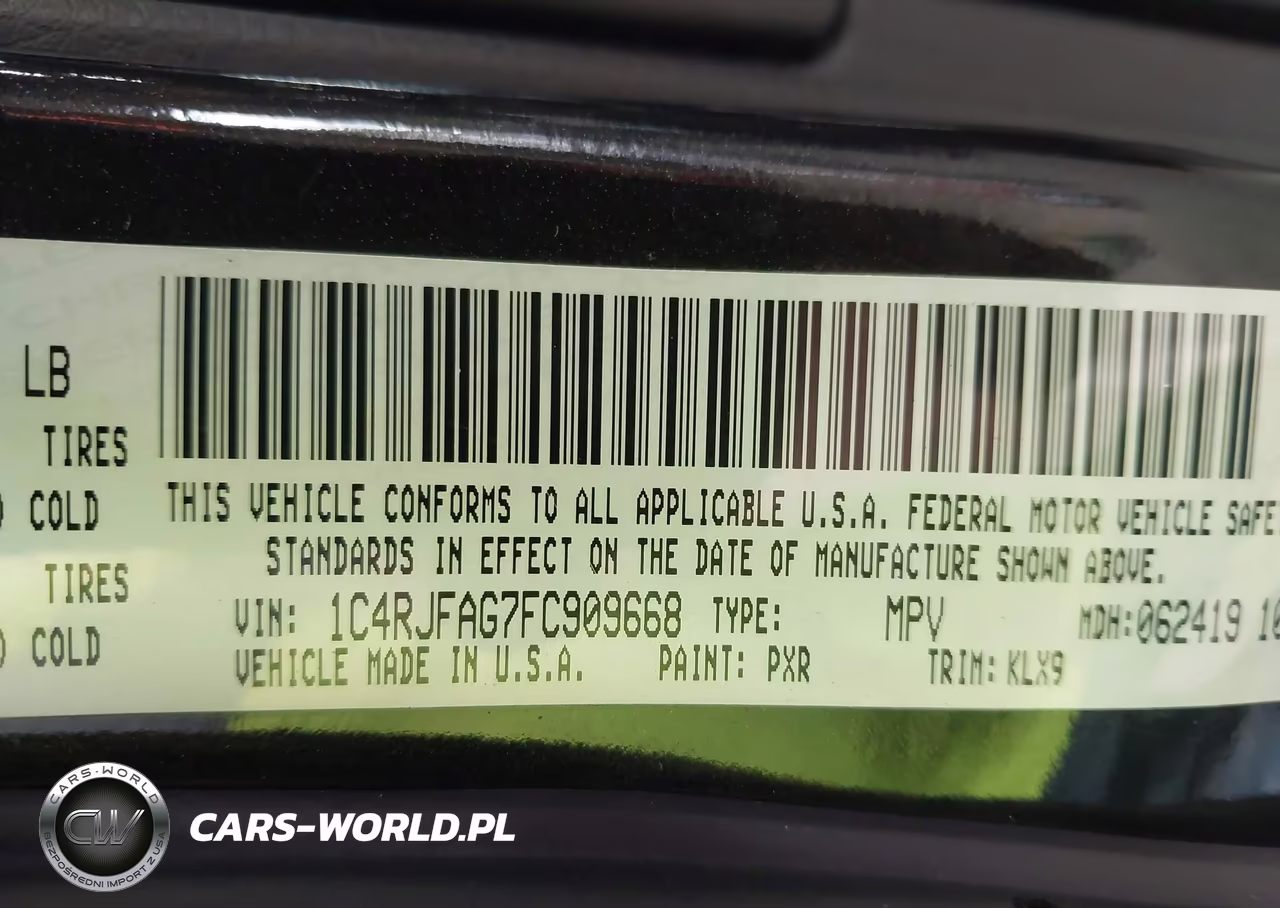 2015 Jeep Grand Cherokee Altitude VIN:1C4RJFAG7FC909668 - 9