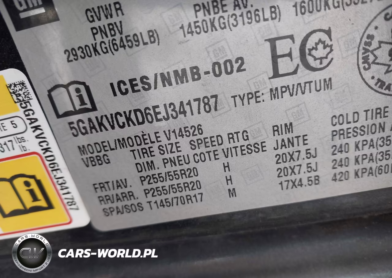 2014 Buick Enclave Premium VIN:5GAKVCKD6EJ341787 - 9