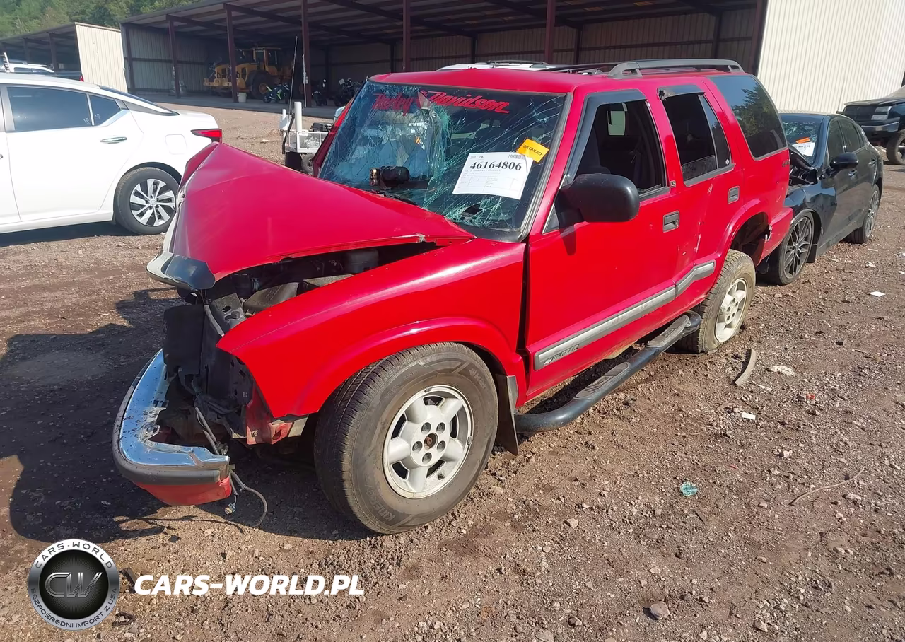 2000 Chevrolet Blazer Ls VIN:1GNDT13W3YK118632 - 2