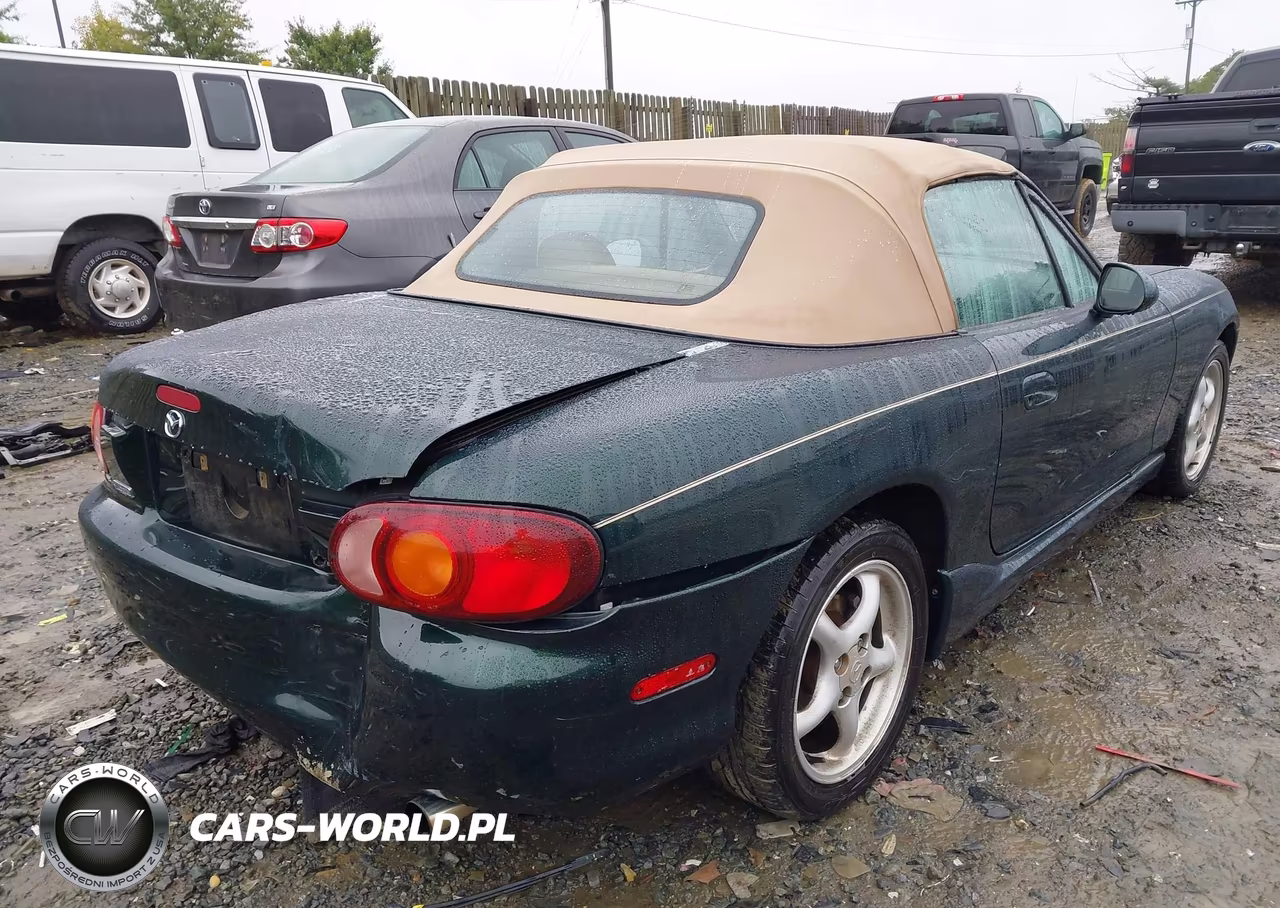 1999 Mazda Mx-5 Miata Leather Pkg-Popular Equipment Pkg-Sports Pkg-Touring Pkg VIN:JM1NB3531X0119898 - 4