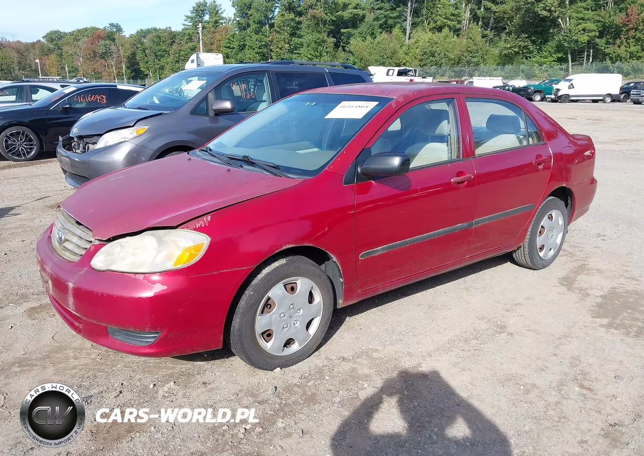 2003 Toyota Corolla Ce VIN:JTDBR32E032007466 - 2
