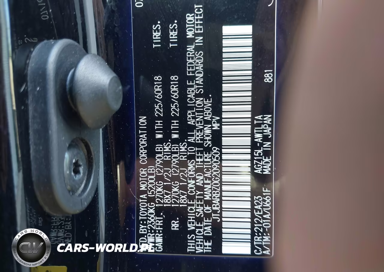 2016 Lexus Nx 200T VIN:JTJBARBZ0G2090509 - 9