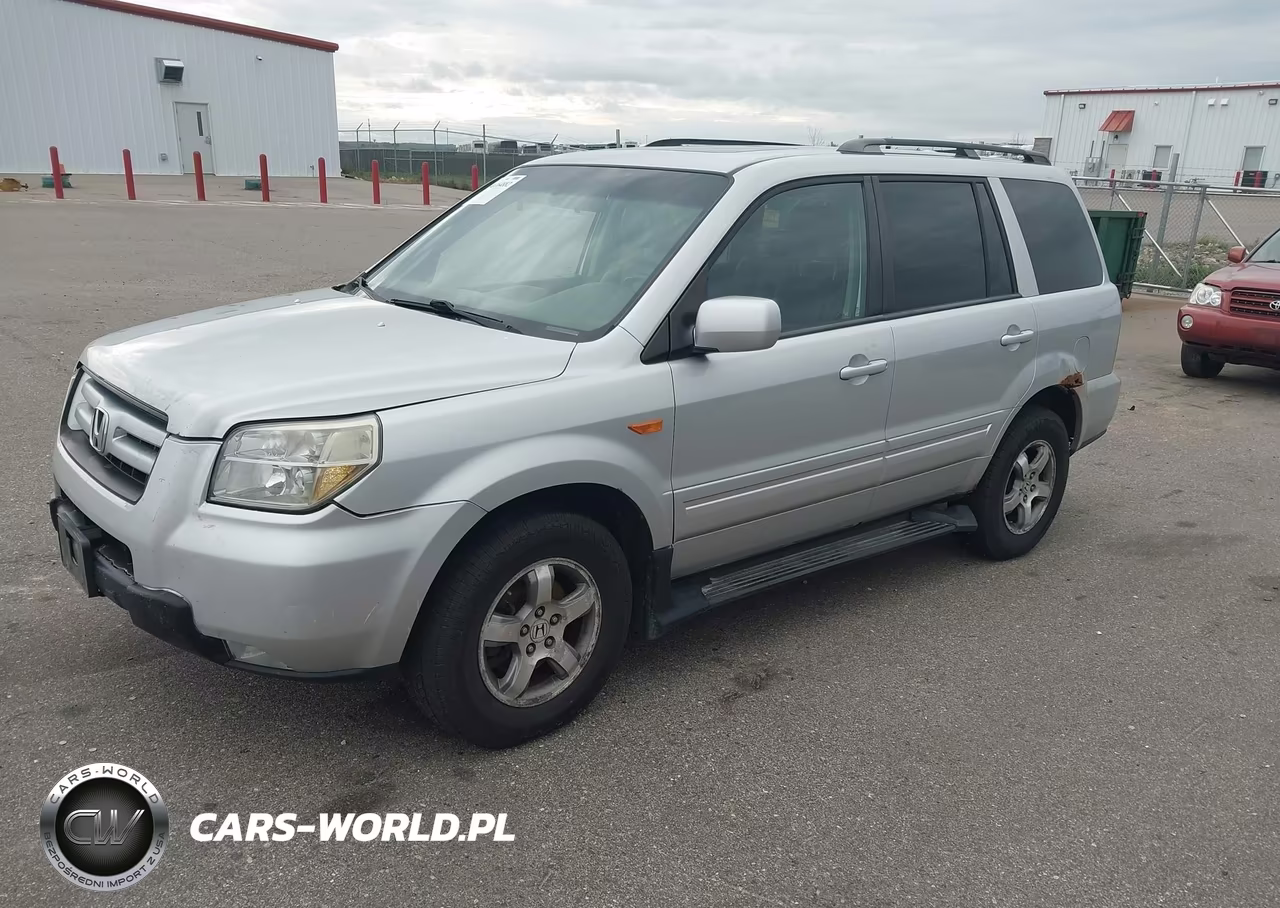 2007 Honda Pilot Ex-L VIN:2HKYF18797H516394 - 2