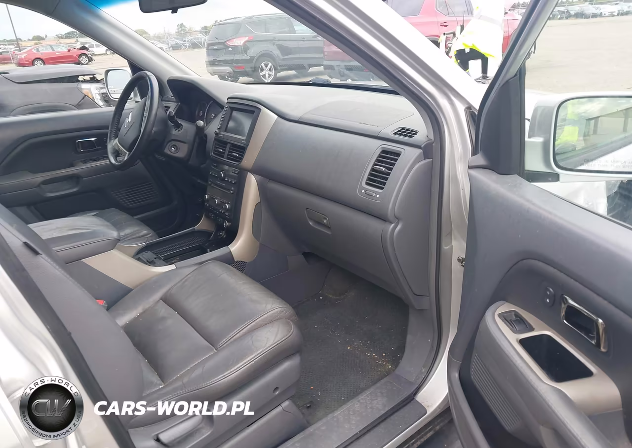 2007 Honda Pilot Ex-L VIN:2HKYF18797H516394 - 5