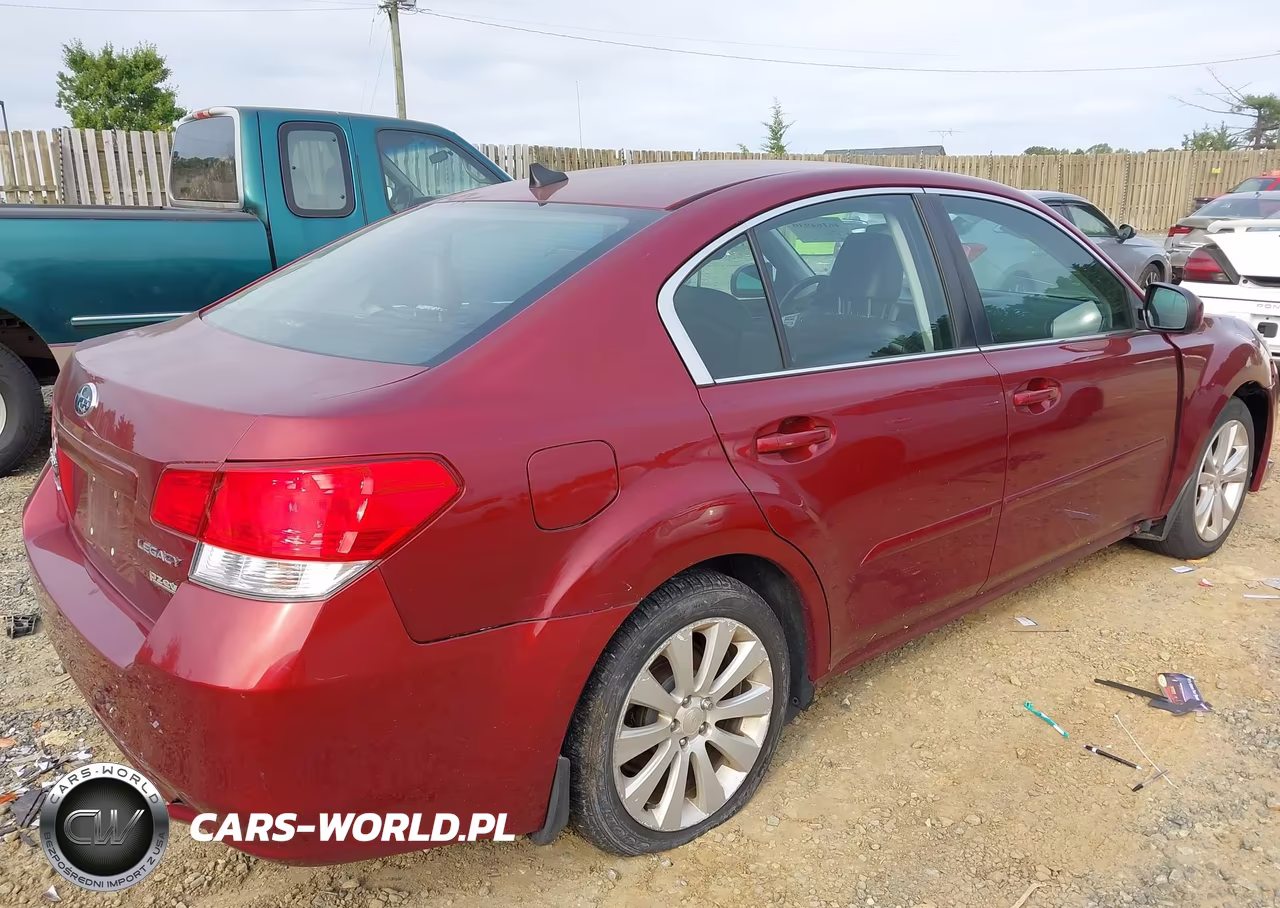 2011 Subaru Legacy 2.5I Limited VIN:4S3BMBL64B3222907 - 4
