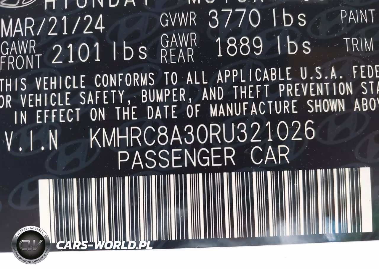 2024 Hyundai Venue Limited VIN:KMHRC8A30RU321026 - 9