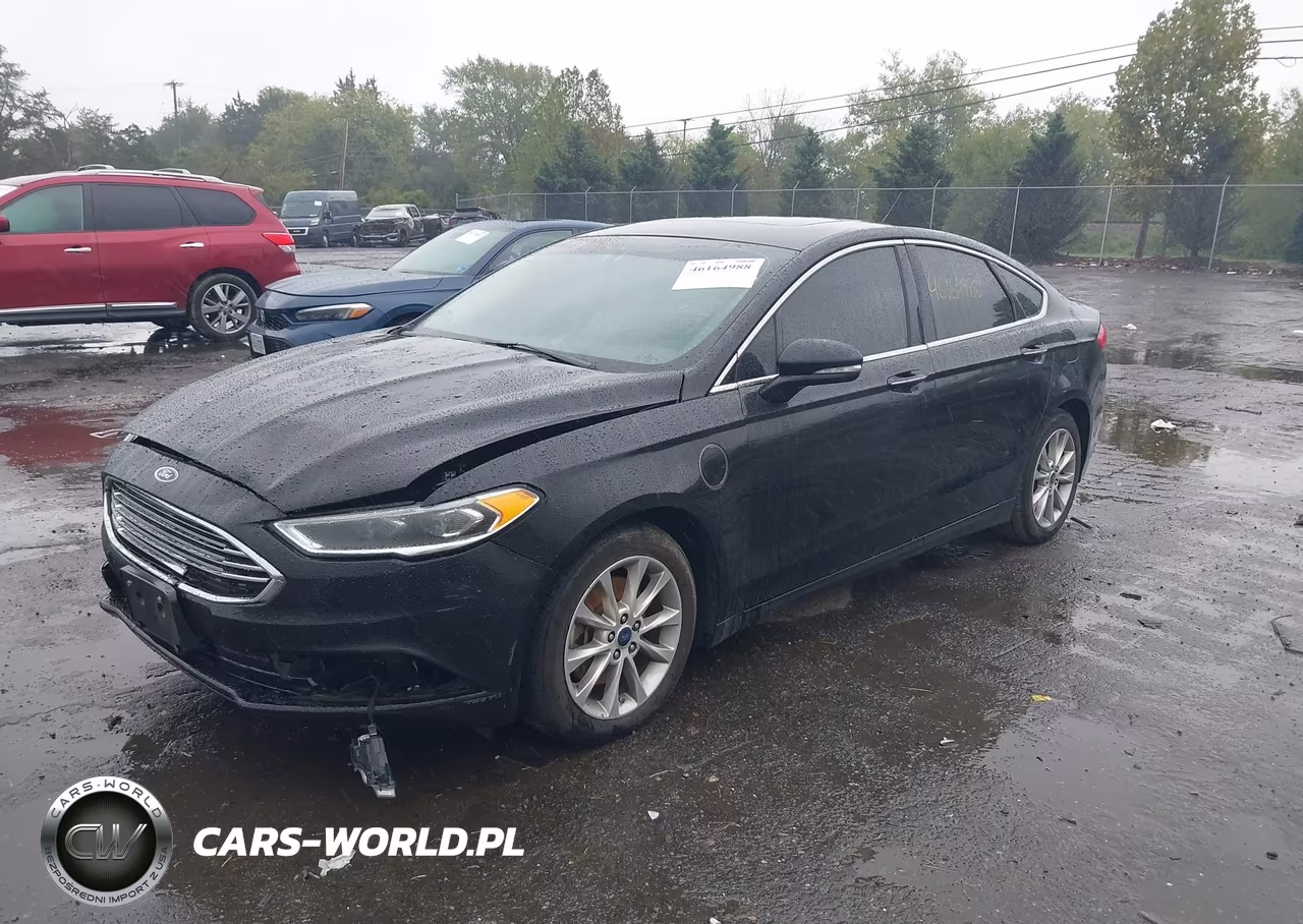 2017 Ford Fusion Energi Titanium VIN:3FA6P0SU5HR364406 - 2