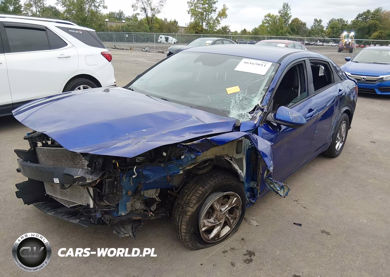2021 Hyundai Elantra Se VIN:KMHLL4AG1MU111111 - 2