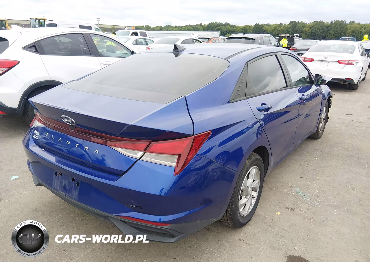 2021 Hyundai Elantra Se VIN:KMHLL4AG1MU111111 - 4