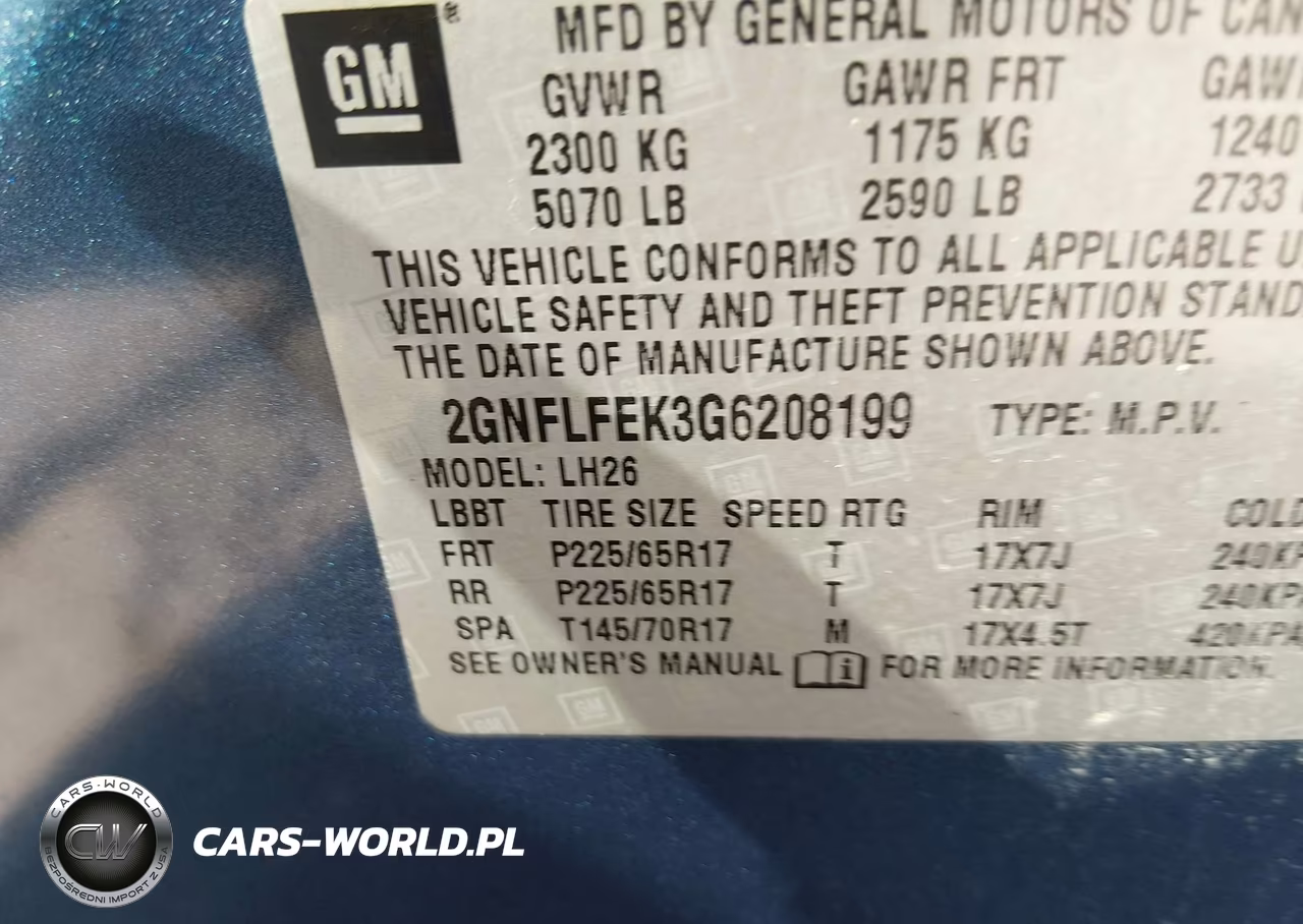 2016 Chevrolet Equinox Lt VIN:2GNFLFEK3G6208199 - 9
