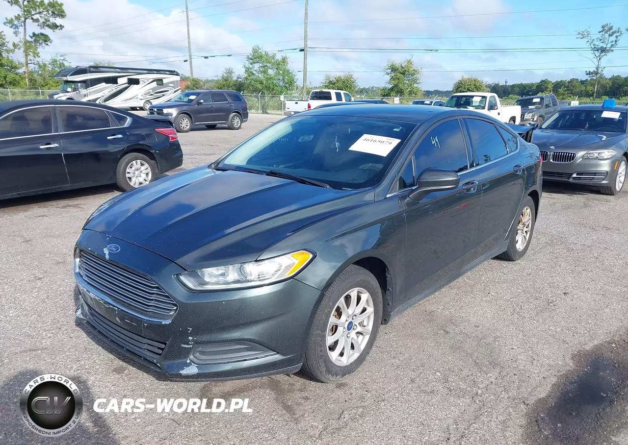 2015 Ford Fusion S VIN:3FA6P0G77FR233574 - 2